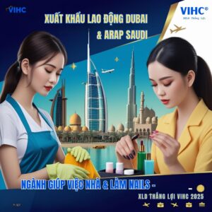 XUẤT KHẨU LAO ĐỘNG DUBAI & ARAP SAUDI